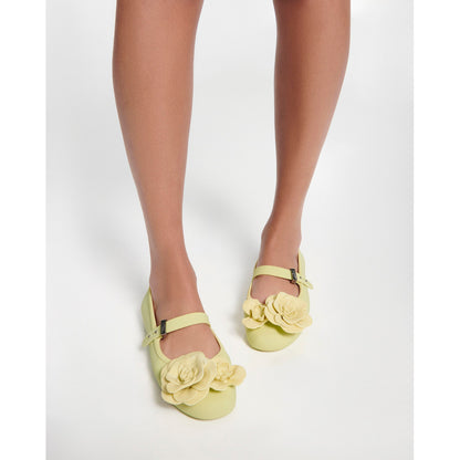 Melissa Melissa Soft Ballerina Petals Ad BALLERINA BS545 GREEN