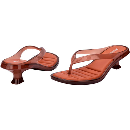 Melissa Melissa Thong Kitten Heel Ad HEEL BU427 BROWN