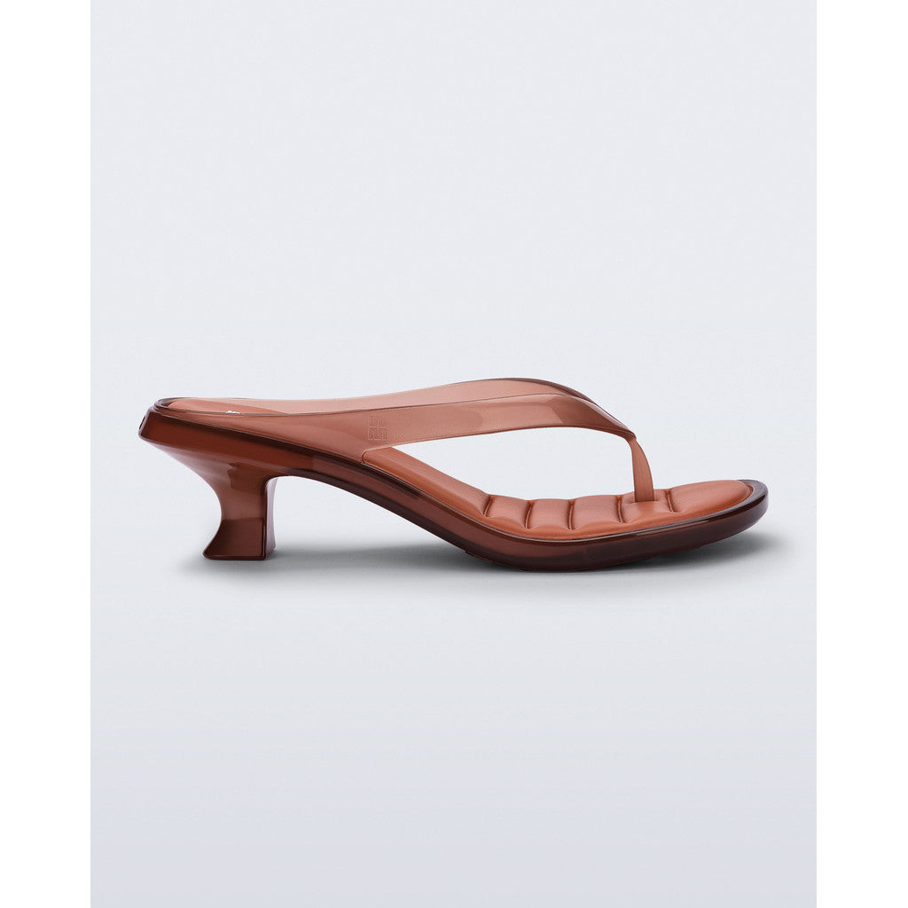 Melissa Melissa Thong Kitten Heel Ad HEEL BU427 BROWN