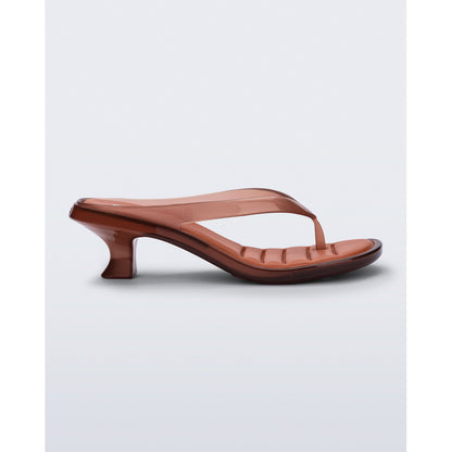 Melissa Melissa Thong Kitten Heel Ad HEEL BU427 BROWN