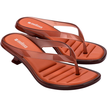 Melissa Melissa Thong Kitten Heel Ad HEEL BU427 BROWN