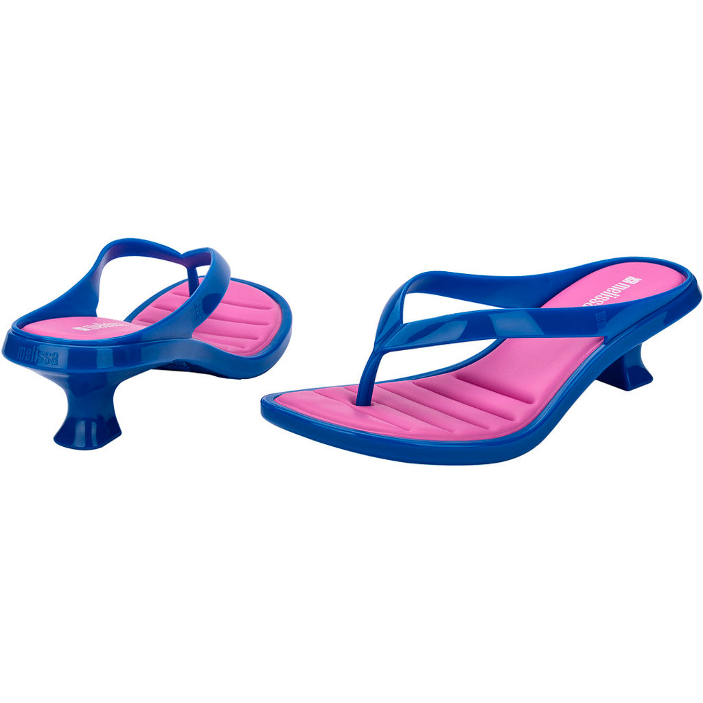 Melissa Melissa Thong Kitten Heel Ad HEEL BU429 BLUE