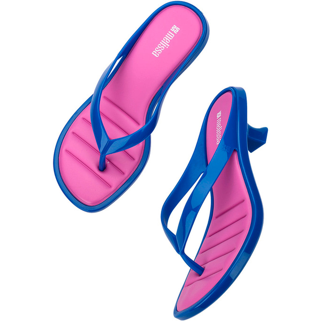 Melissa Melissa Thong Kitten Heel Ad HEEL BU429 BLUE
