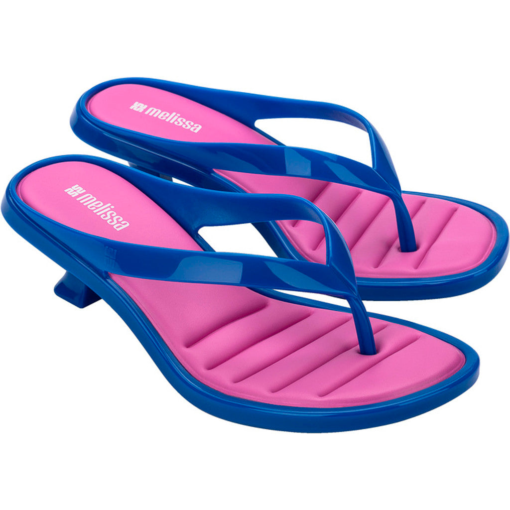 Melissa Melissa Thong Kitten Heel Ad HEEL BU429 BLUE