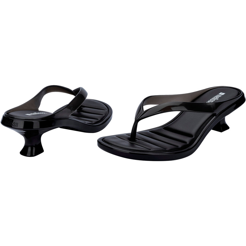 Melissa Melissa Thong Kitten Heel Ad HEEL BU430 BLACK
