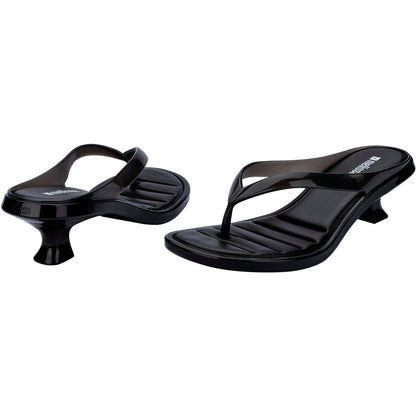 Melissa Melissa Thong Kitten Heel Ad HEEL BU430 BLACK