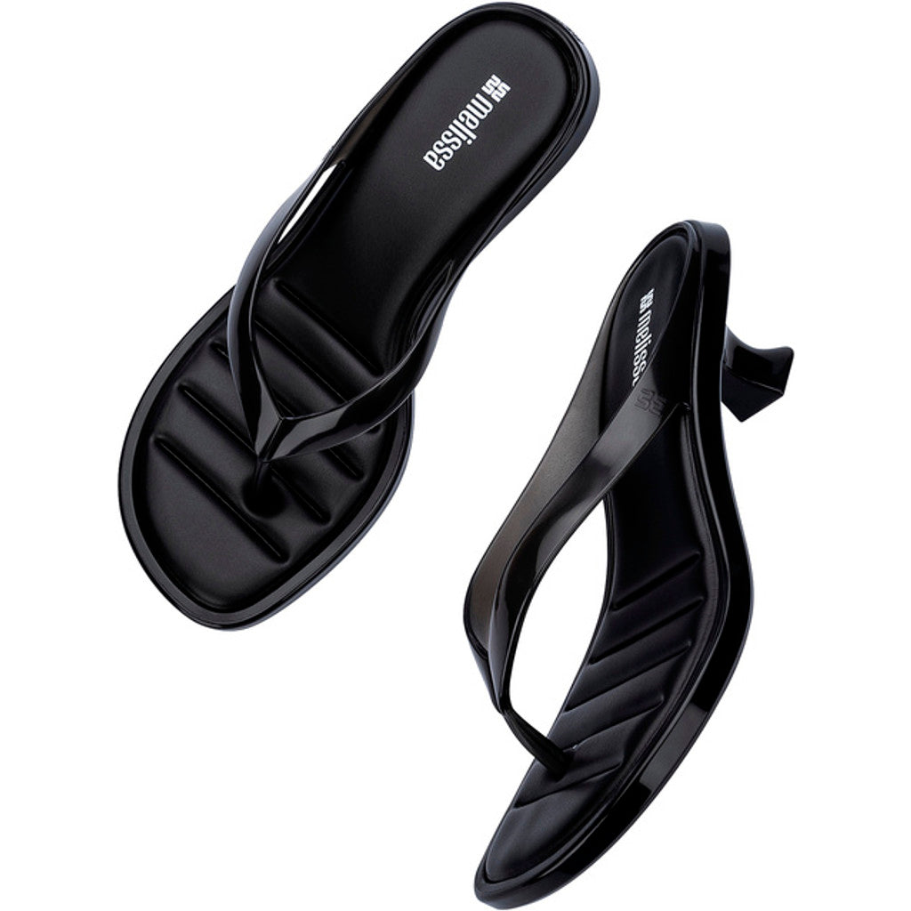 Melissa Melissa Thong Kitten Heel Ad HEEL BU430 BLACK