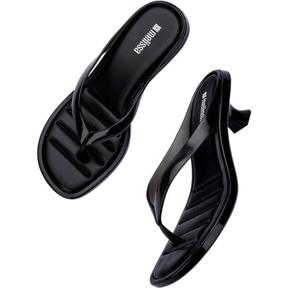 Melissa Melissa Thong Kitten Heel Ad HEEL BU430 BLACK