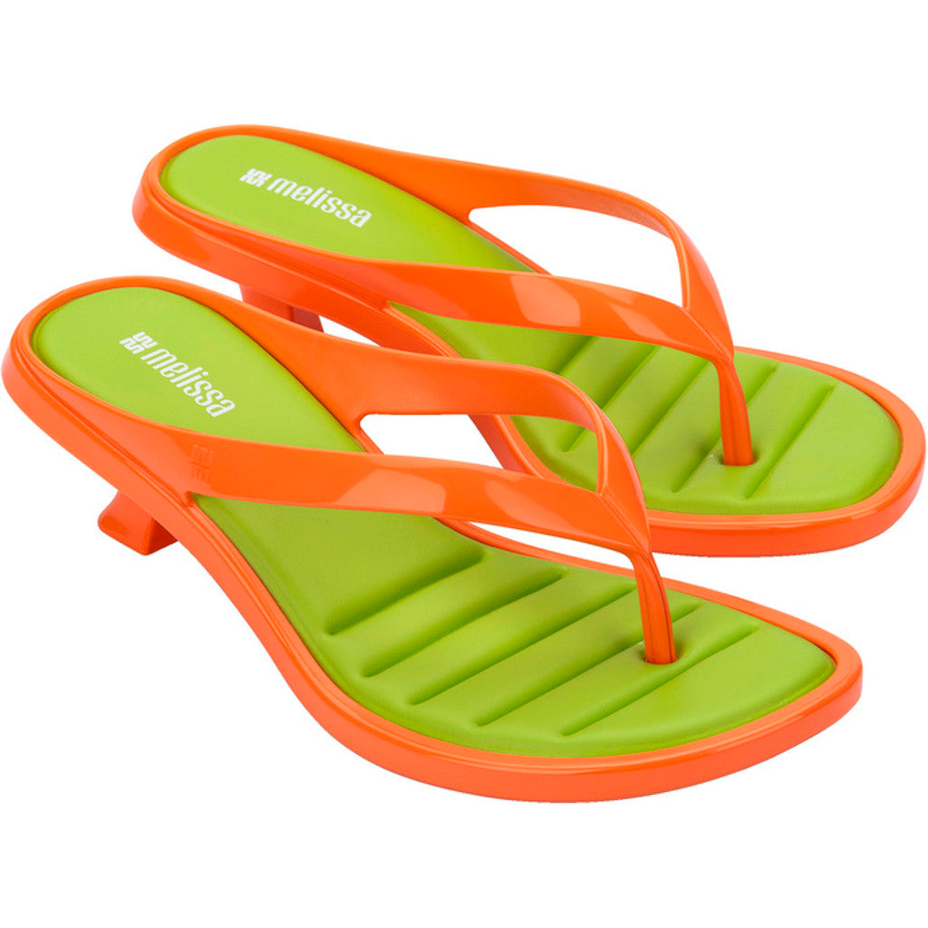 Melissa Melissa Thong Kitten Heel Ad HEEL BU431 ORANGE