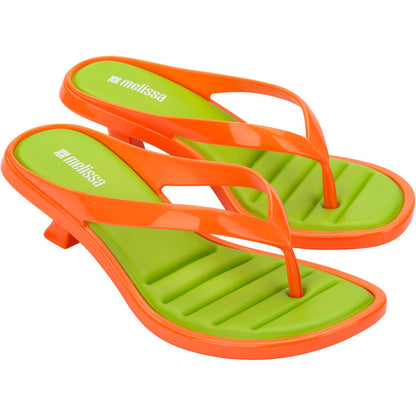 Melissa Melissa Thong Kitten Heel Ad HEEL BU431 ORANGE
