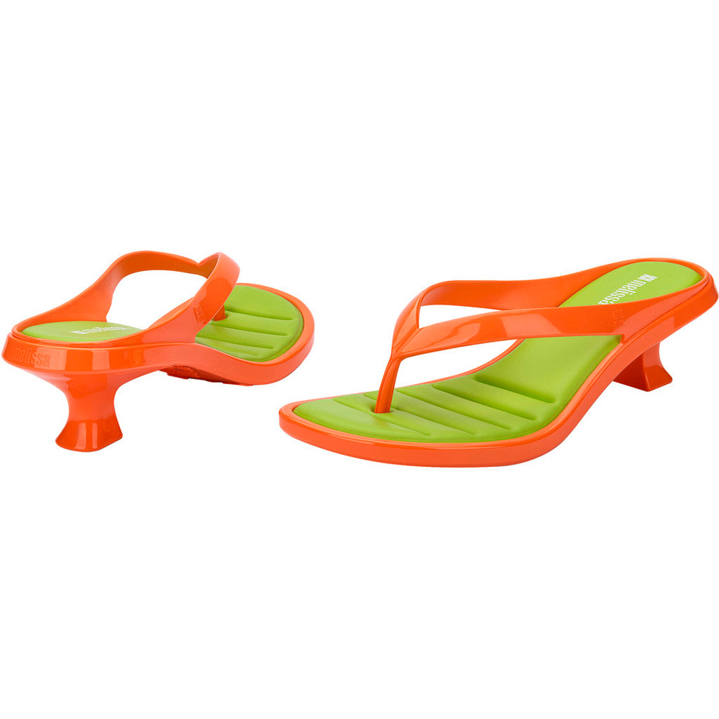 Melissa Melissa Thong Kitten Heel Ad HEEL BU431 ORANGE