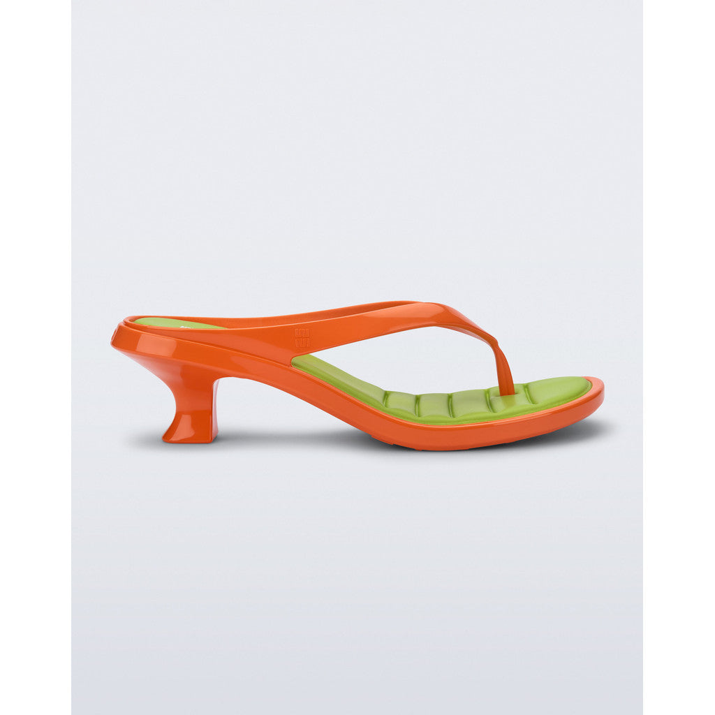 Melissa Melissa Thong Kitten Heel Ad HEEL BU431 ORANGE