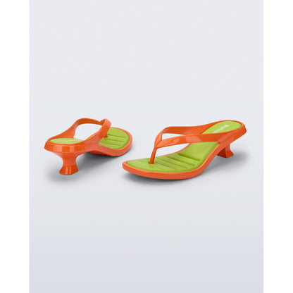 Melissa Melissa Thong Kitten Heel Ad HEEL BU431 ORANGE