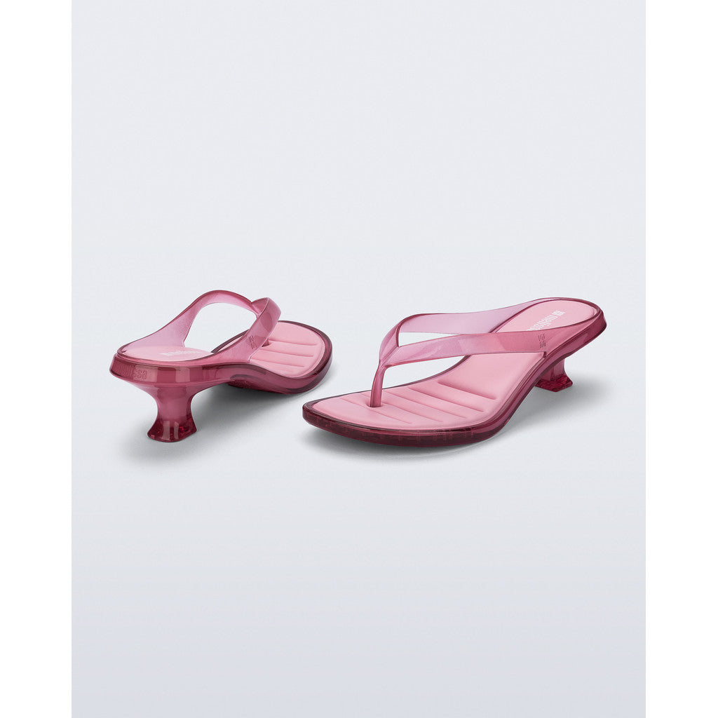 Melissa Melissa Thong Kitten Heel Ad HEEL BU433 PINK