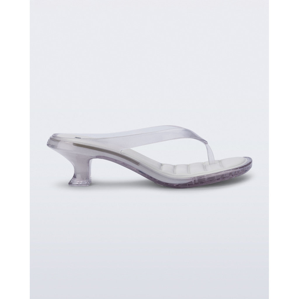 Melissa Melissa Thong Kitten Heel Ad HEEL BU435 CLEAR