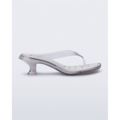 Melissa Melissa Thong Kitten Heel Ad HEEL BU435 CLEAR