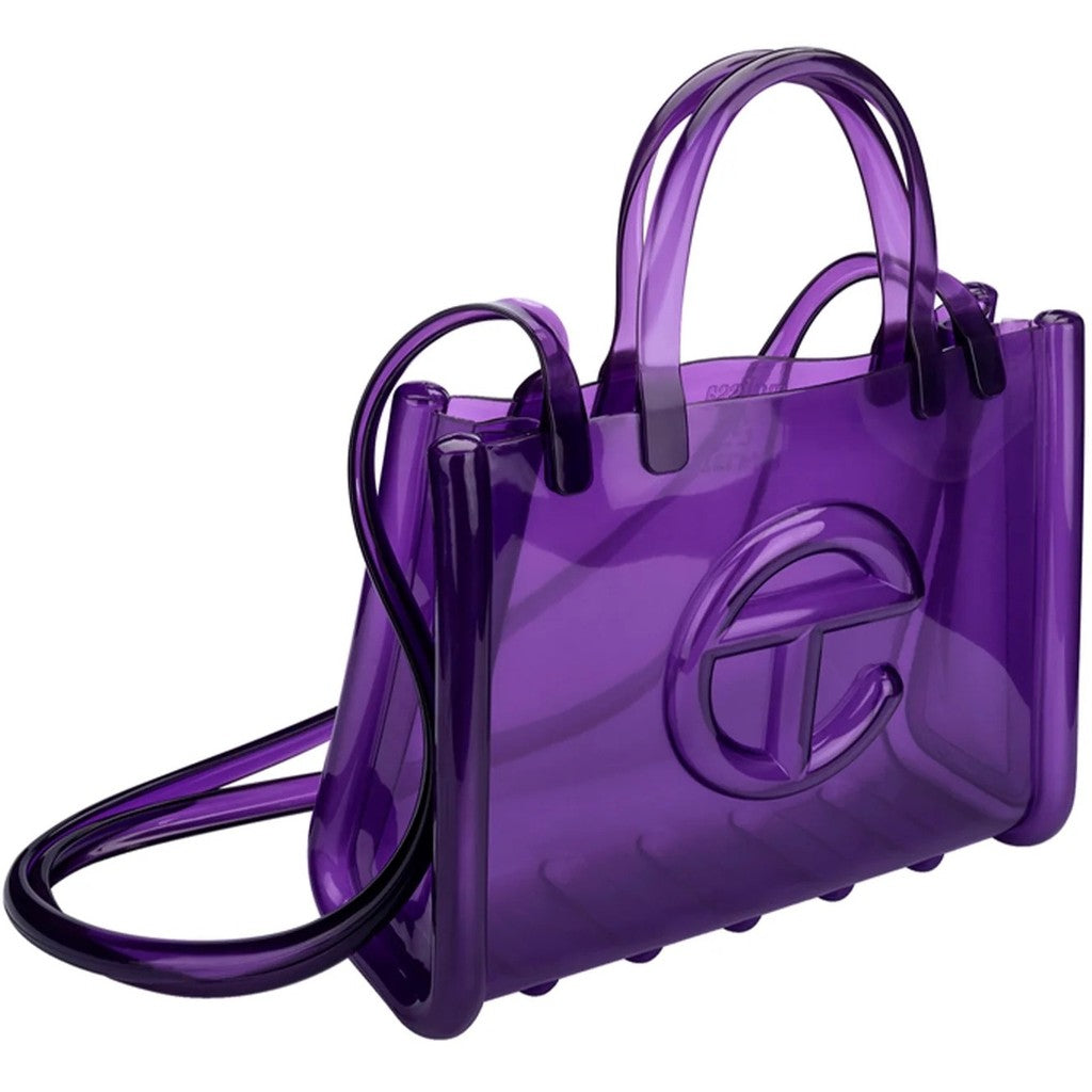 Telfar Melissa x Telfar Medium Jelly Shopper BAGS BD915 PURPLE