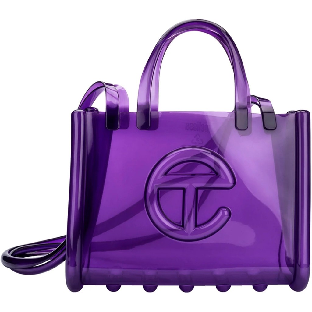 Telfar Melissa x Telfar Medium Jelly Shopper BAGS BD915 PURPLE