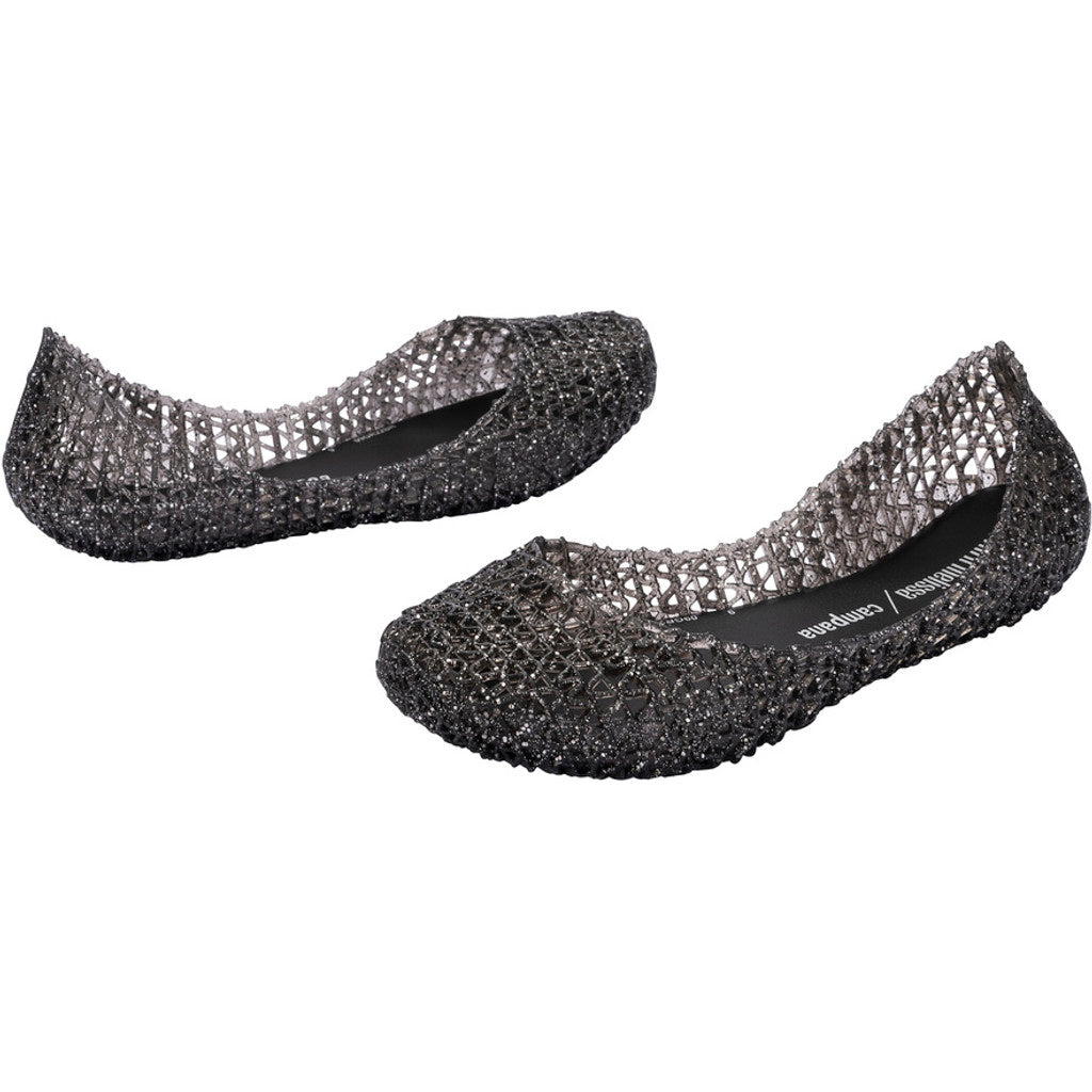 Mini Melissa Mini Melissa Campana Papel Inf BALLERINA AJ839 GLITTER BLACK