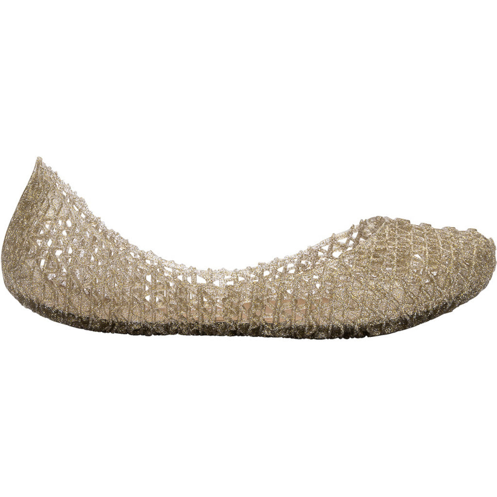 Mini Melissa Mini Melissa Campana Papel Inf BALLERINA AO474 GLITTER GOLD