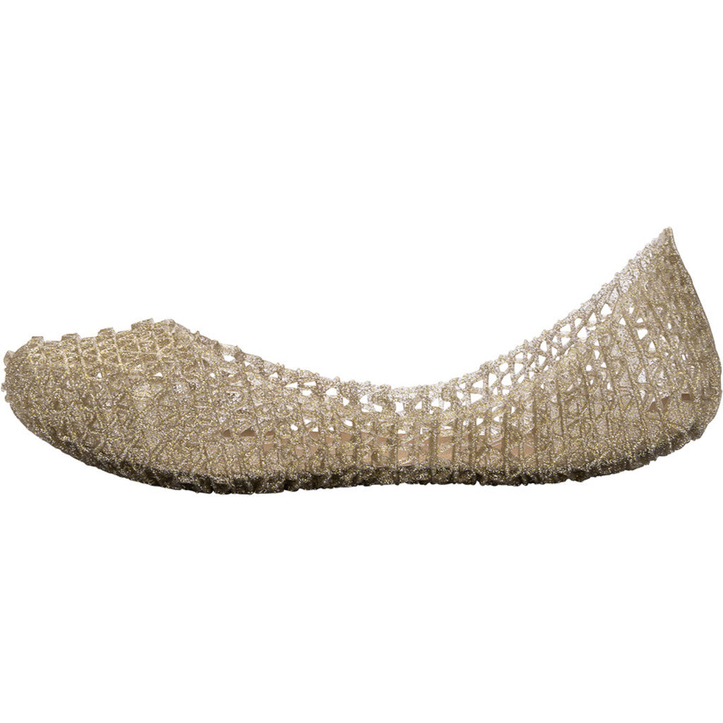 Mini Melissa Mini Melissa Campana Papel Inf BALLERINA AO474 GLITTER GOLD