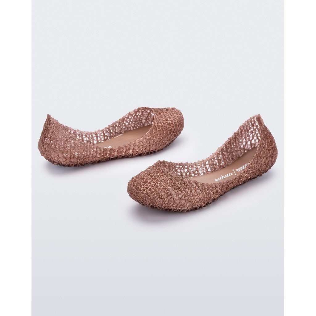 Mini Melissa Mini Melissa Campana Papel Inf BALLERINA AO475 ROSE GLITTER