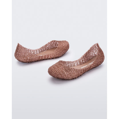 Mini Melissa Mini Melissa Campana Papel Inf BALLERINA AO475 ROSE GLITTER