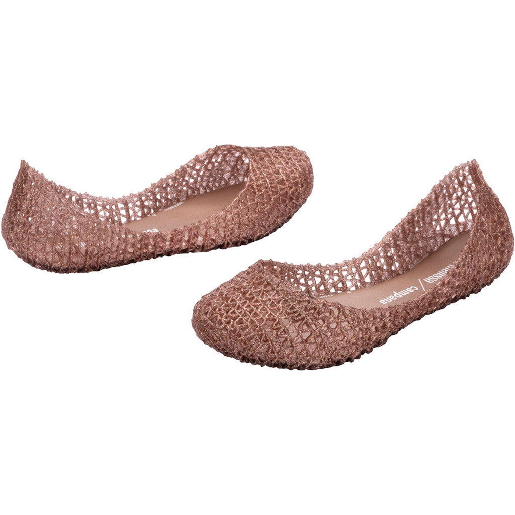 Mini Melissa Mini Melissa Campana Papel Inf BALLERINA AO475 ROSE GLITTER