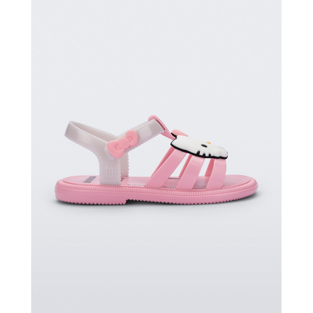 Mini Melissa Mini Melissa Hip x Hello Kitty BB SANDAL BS169 PINK/WHITE