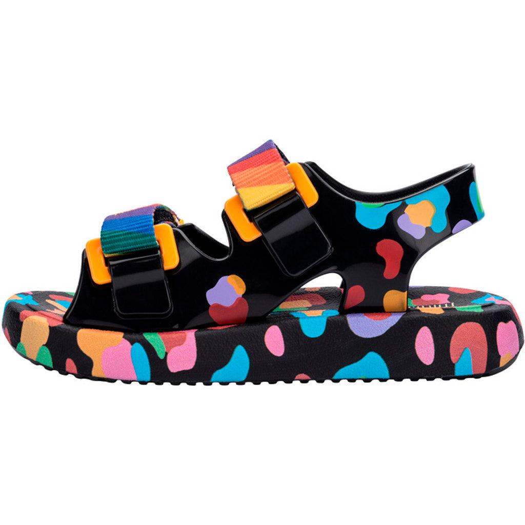 Mini Melissa Mini Melissa Mix Bb SANDAL BB507 BLACK/MULTICOLOR