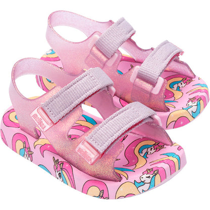 Mini Melissa Mini Melissa Mix Bb SANDAL BB542 PINK/TRANSP PINK