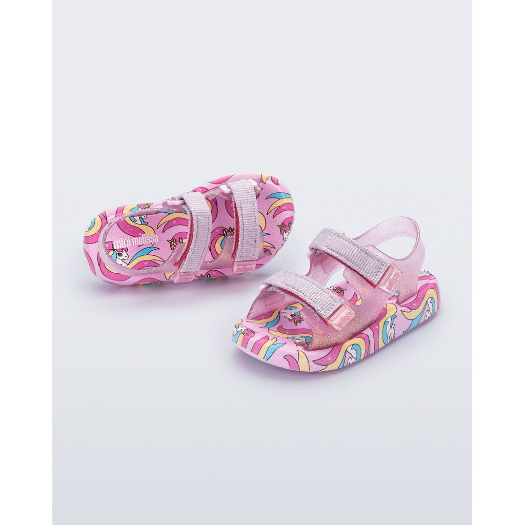 Mini Melissa Mini Melissa Mix Bb SANDAL BB542 PINK/TRANSP PINK
