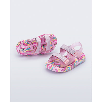 Mini Melissa Mini Melissa Mix Bb SANDAL BB542 PINK/TRANSP PINK