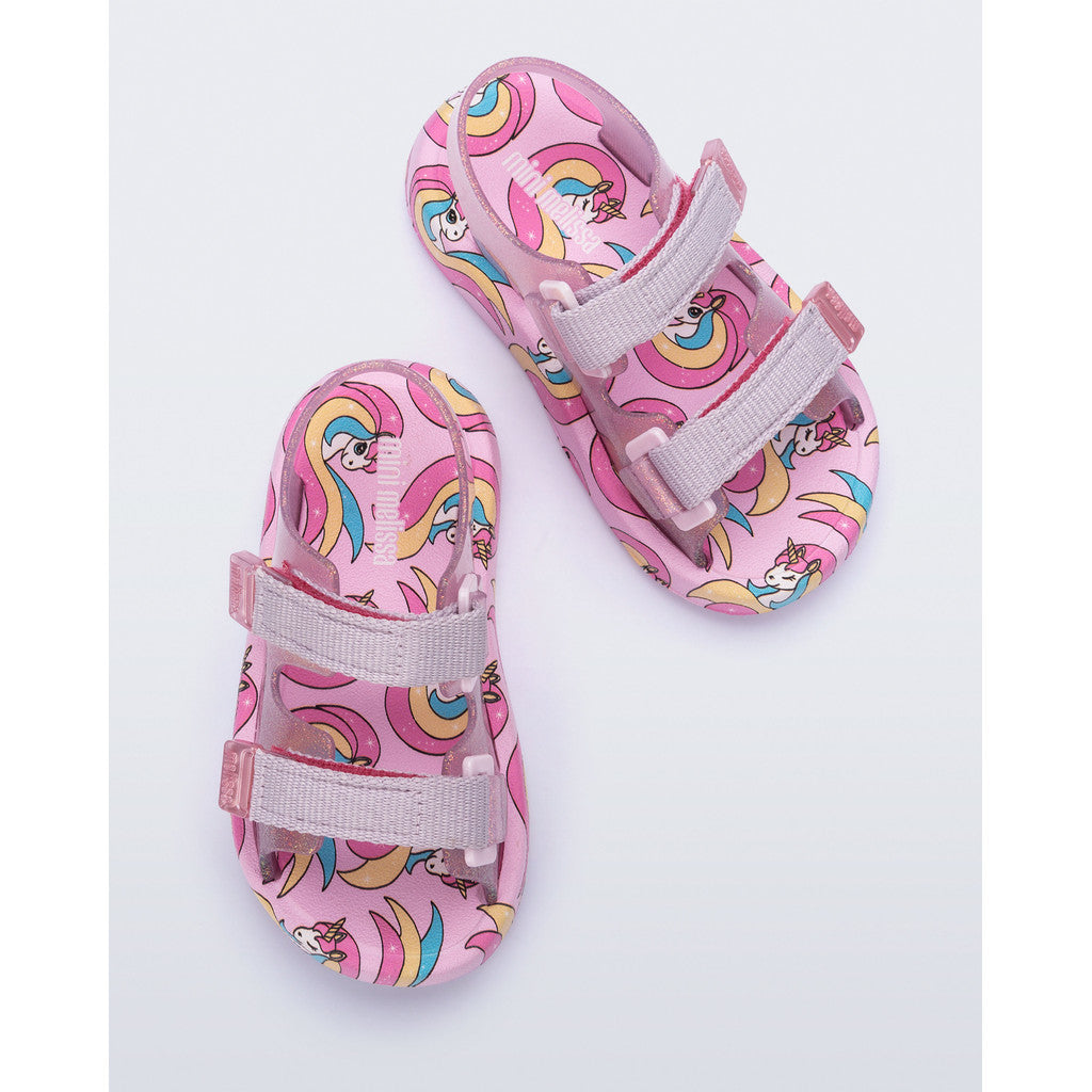 Mini Melissa Mini Melissa Mix Bb SANDAL BB542 PINK/TRANSP PINK