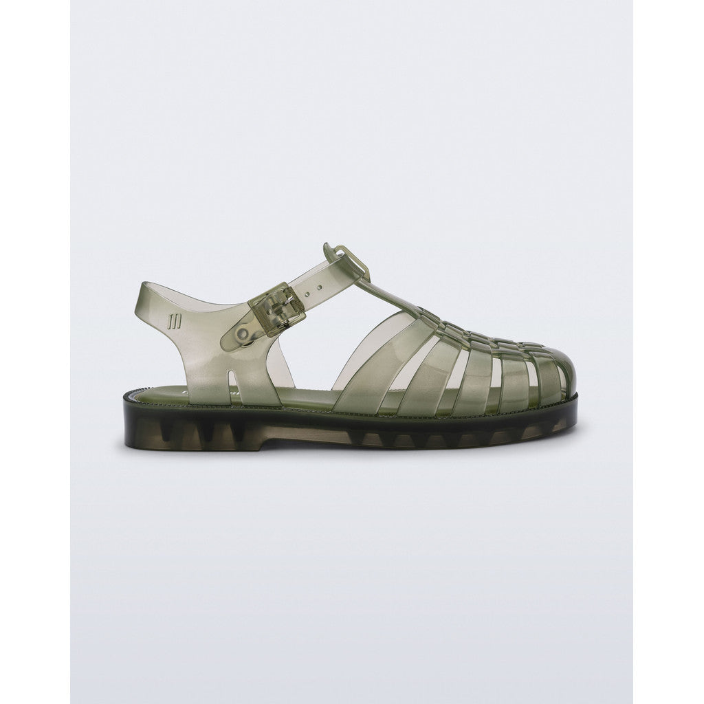 Mini Melissa Mini Melissa Possession Inf SANDAL BV912 TRANSP GREEN