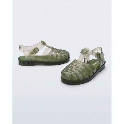 Mini Melissa Mini Melissa Possession Inf SANDAL BV912 TRANSP GREEN