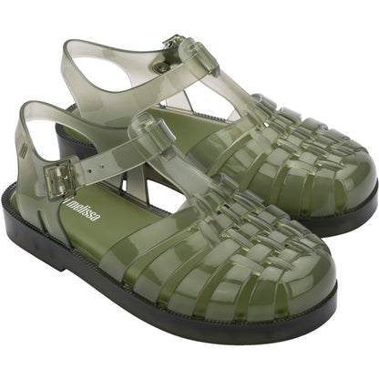 Mini Melissa Mini Melissa Possession Inf SANDAL BV912 TRANSP GREEN
