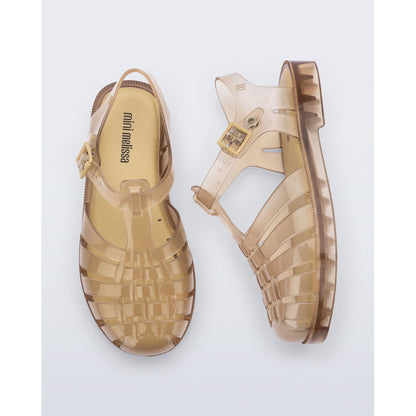 Mini Melissa Mini Melissa Possession Inf SANDAL BV914 BEIGE TRANSPARENT